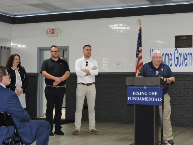 Morrisey announces $1.8M for Follansbee water improvements